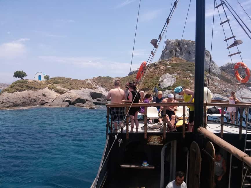 image n.3 of Kardamaina: Pirate Boat Cruise to 3 Bays with BBQ Lunch activity in Cyclades, uploaded by supplier