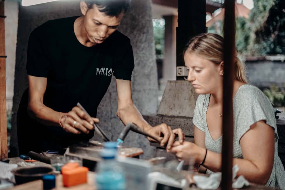 image n.1 of Ubud: 2-Hour Make Your Own Silver Jewellery Class activity in Ubud, uploaded by supplier