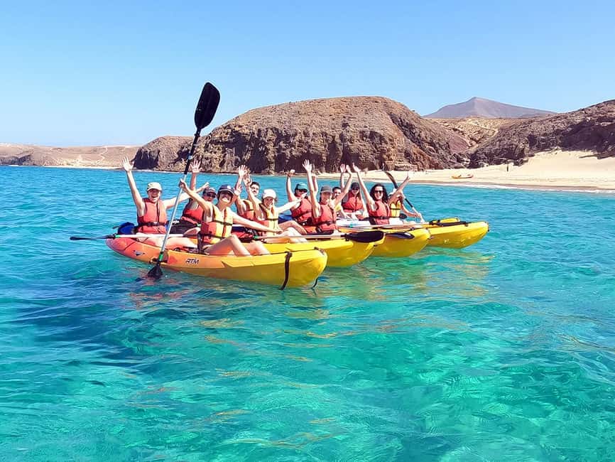 afbeelding n.6 van Lanzarote: kajakken en snorkelen bij Papagayo Beach activiteit in Yaiza, Lanzarote, geüpload door aanbieder