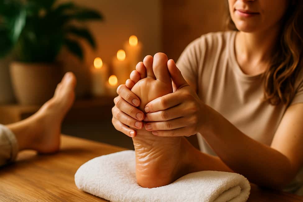 Masaje De Pies Relajante Pies Cansados Como Hacer Un Masaje