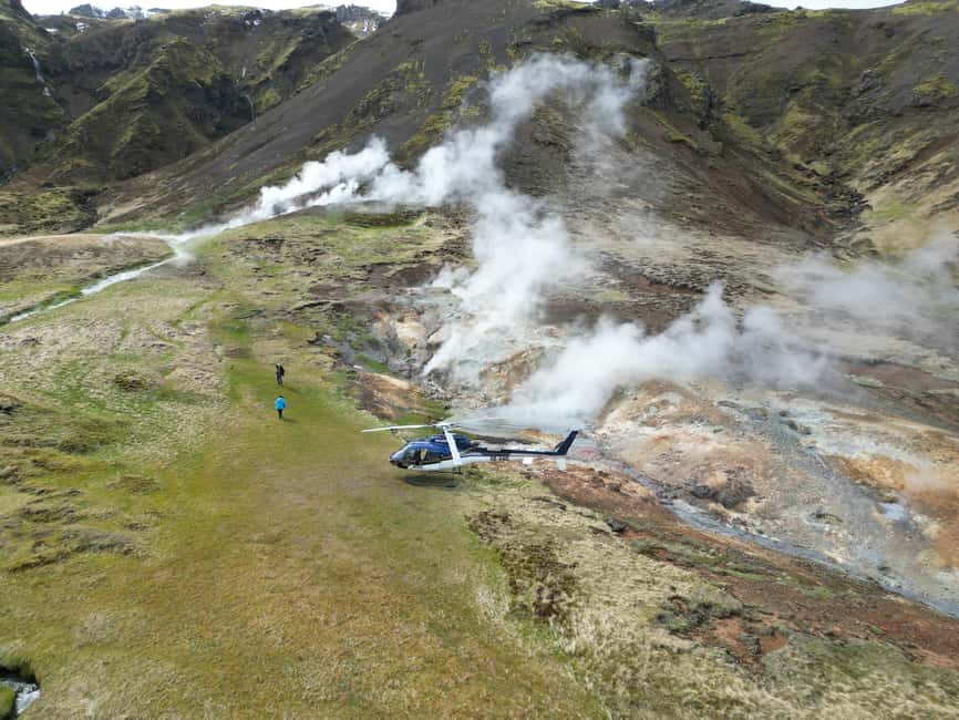 Bild Nr. 9 von Von Reykjavik aus: Feuer und Eis Helikopter Tour mit 2 Landungen Aktivität in Suðurland, Island, hochgeladen vom Anbieter