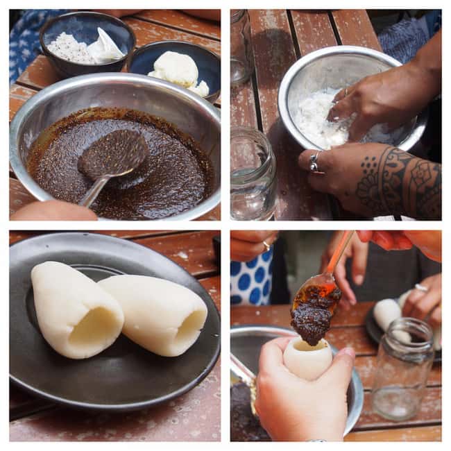 imagen n.º 4 de Thamel: Clase de 1 hora de elaboración de Yomari con degustación actividad en Katmandú, subida por el proveedor