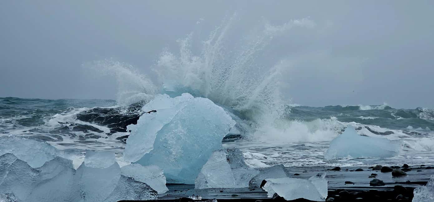 bild nr.14 av Diamond Beach & Jökulsárlón Glacier Exklusiv dagstur aktivitet i Norðurland eystra (Nordöstra regionen), uppladdad av arrangören