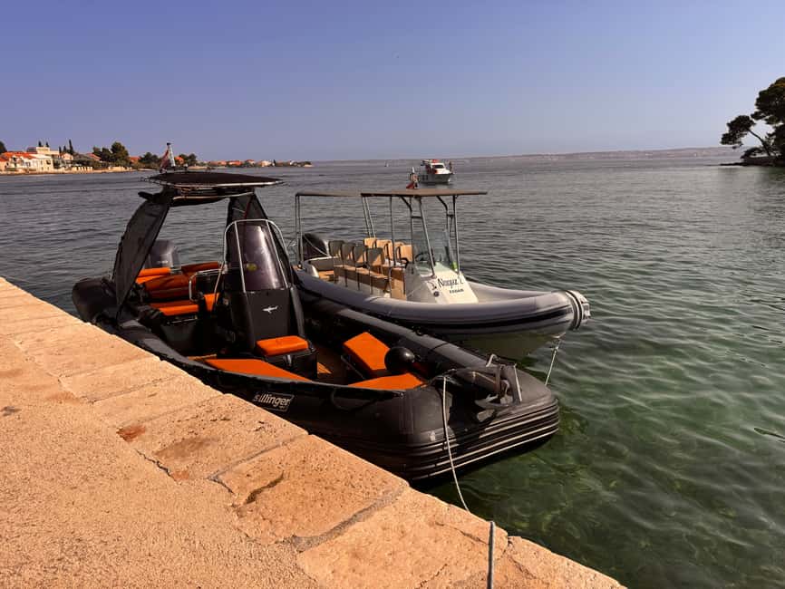 Obraz nr 7 z atrakcji Zadar: Półdniowa wycieczka łodzią motorową z nurkowaniem i napojami w Dalmacja, przesłany przez organizatora