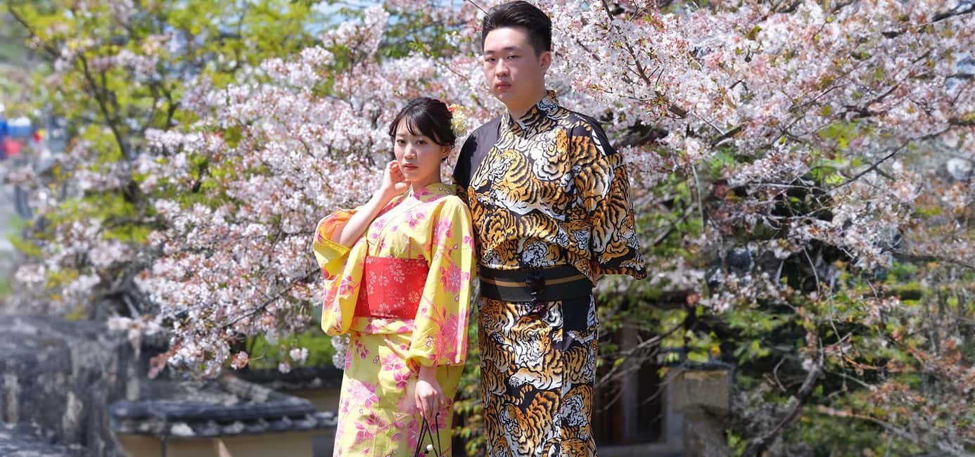 着物・浴衣 mimosa 京都着物レンタルミモザ｜着物・浴衣レンタルカップルプラン