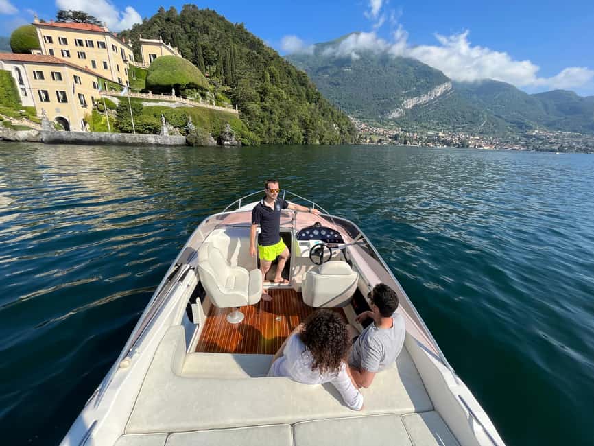 imagen n.º 2 de Tour en barco privado de lujo por el Lago de Como con paradas y bebidas actividad en Lombardía, subida por el proveedor