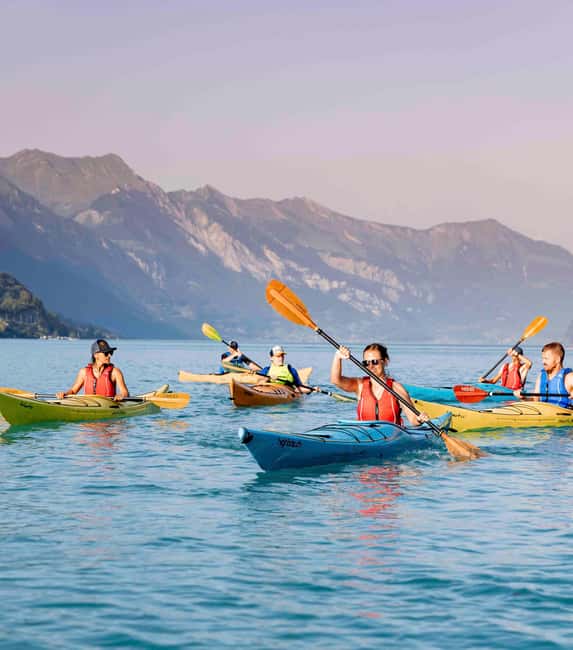 image n.3 of Interlaken: Kayak Tour of the Turquoise Lake Brienz activity in Interlaken, uploaded by supplier