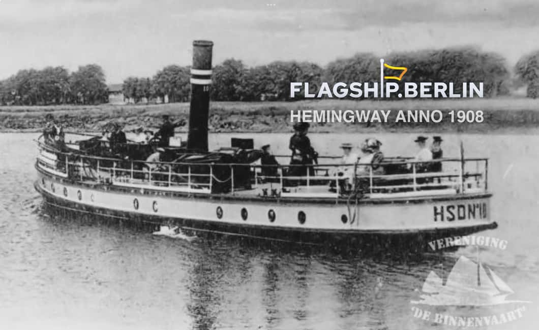 image n.3 of Berlin: 1h Boutiquestyle-Cruise on the Historic HEMINGWAY activity in Berlin, uploaded by supplier