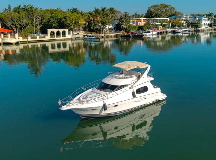 bild nr.1 av Miami Beach: 48 fot privat yachtuthyrning aktivitet i Miami, uppladdad av arrangören
