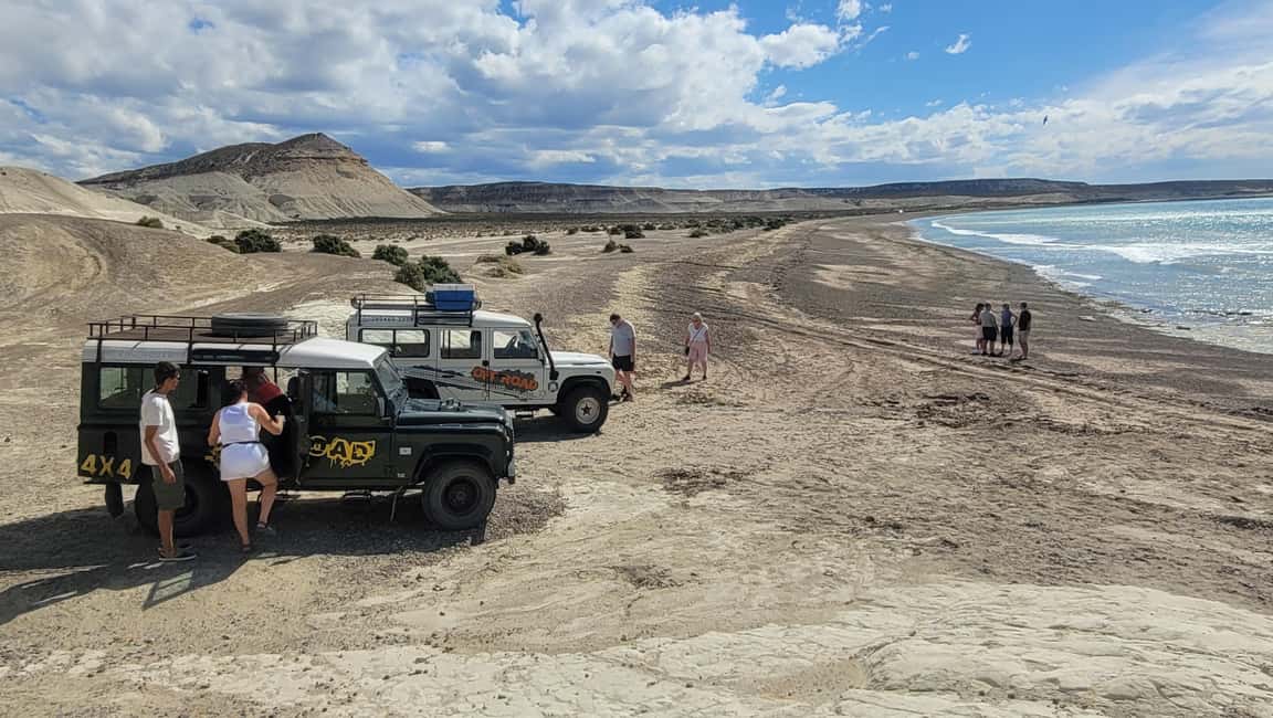 Bild Nr. 2 von PUERTO MADRYN: 4 X 4 ABENTEUER AN DEN SCHÖNSTEN STRÄNDEN ERLEBEN! Aktivität in Puerto Madryn, hochgeladen vom Anbieter