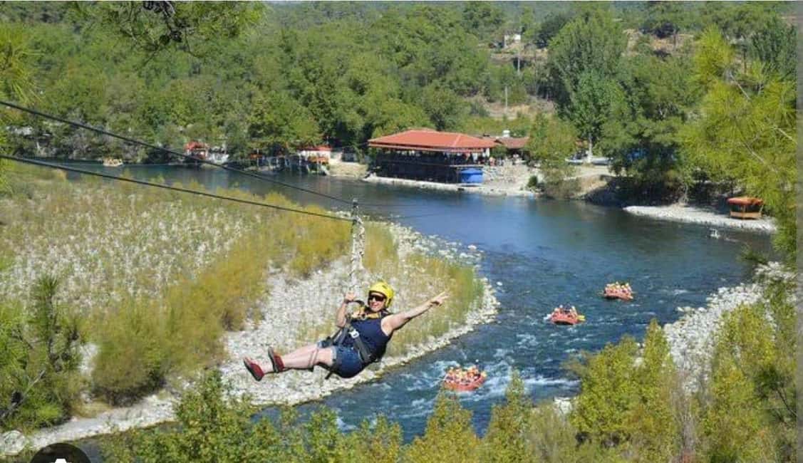 Antalya (İl) içindeki Antalya/Belek: Quad Safari ile Rafting, Zipline Seçenekleri etkinliğinin tedarikçi tarafından yüklenen 9 no'lu görseli