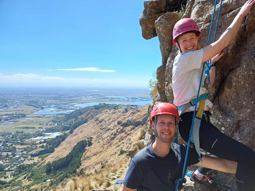 image n.3 of Christchurch: Full or Half-Day Rock Climbing Tour with Guide activity in Diamond Harbour, New Zealand, uploaded by supplier