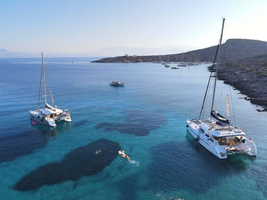 image n.6 of Heraklion: Sunset Catamaran to Dia with Prosecco & Snacks activity in Heraklion, uploaded by supplier