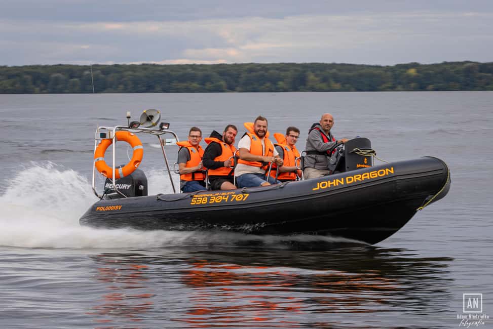 Immagine nº 14 di Varsavia: corsa adrenalinica sul fiume Vistola (Wisła) attività a Varsavia, caricata dal fornitore