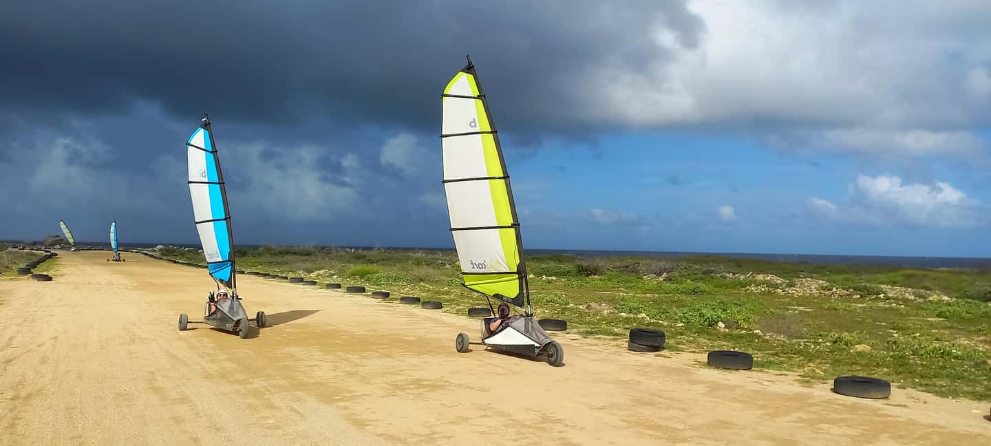 afbeelding n.12 van Blokart Landsailing aan de kust van Caribisch Bonaire activiteit in Kralendijk, geüpload door aanbieder