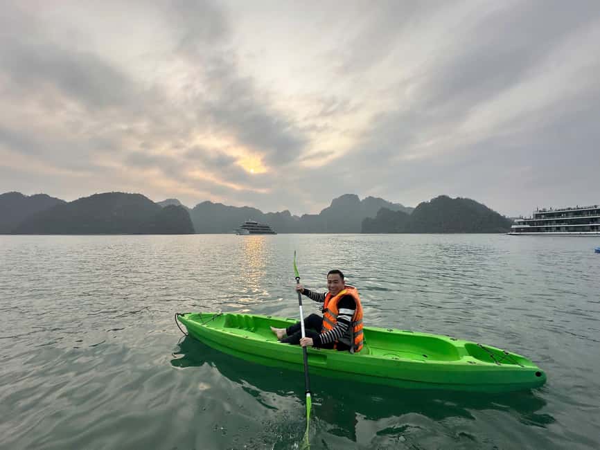 image n.23 of 2-Day or 3-Day: Halong&Lan Ha Bay Cruise 5* balcony, bathtub activity in Ha Long, uploaded by supplier