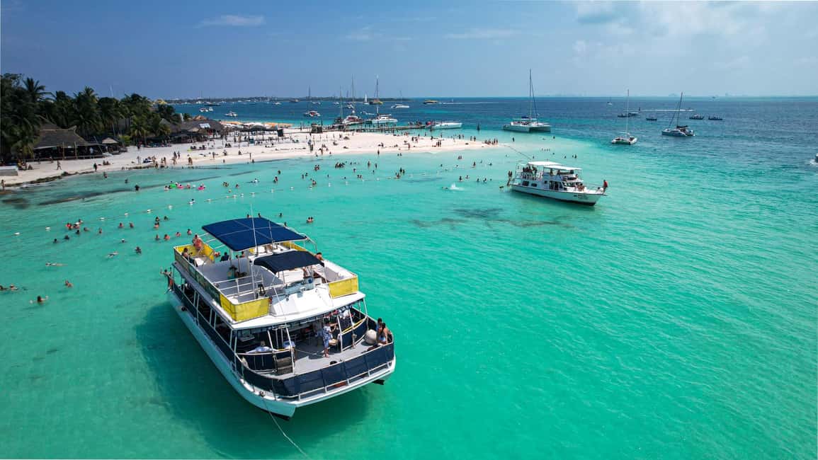 Image N°14 de Catamaran illimité pour Isla Mujeres depuis Playa del carmen activité à Quintana Roo, publiée par le prestataire