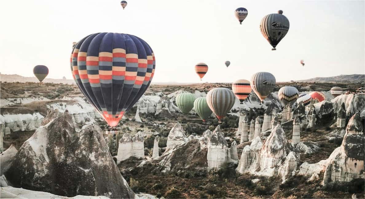 Image N°30 de Cappadoce : Vol en montgolfière à Goreme au-dessus des Fairychimneys activité à Göreme, publiée par le prestataire