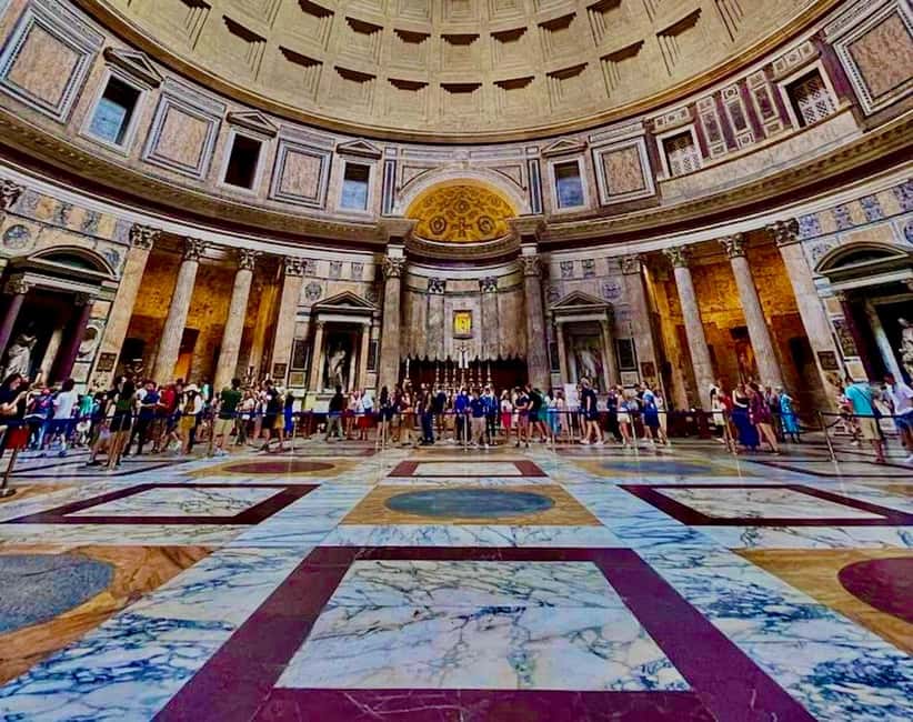 Image N°6 de Rome : billet d'entrée au Panthéon avec application interactive + hôte activité à Rome, publiée par le prestataire