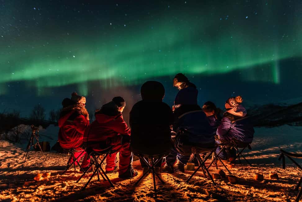 bild nr.7 av Tromsö: Aurora-tur med lägereld och professionella foton aktivitet i Tromsø, uppladdad av arrangören