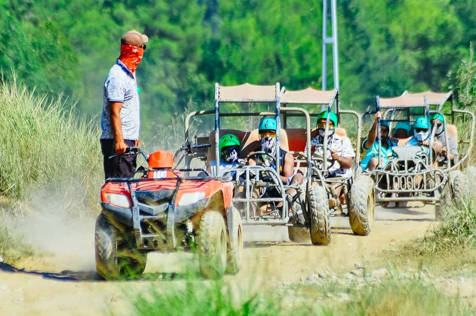 Bild Nr. 10 von Antalya: Ziplining, Rafting, Jeep Tour & Quad Safari mit Essen Aktivität in Antalya (Provinz), hochgeladen vom Anbieter