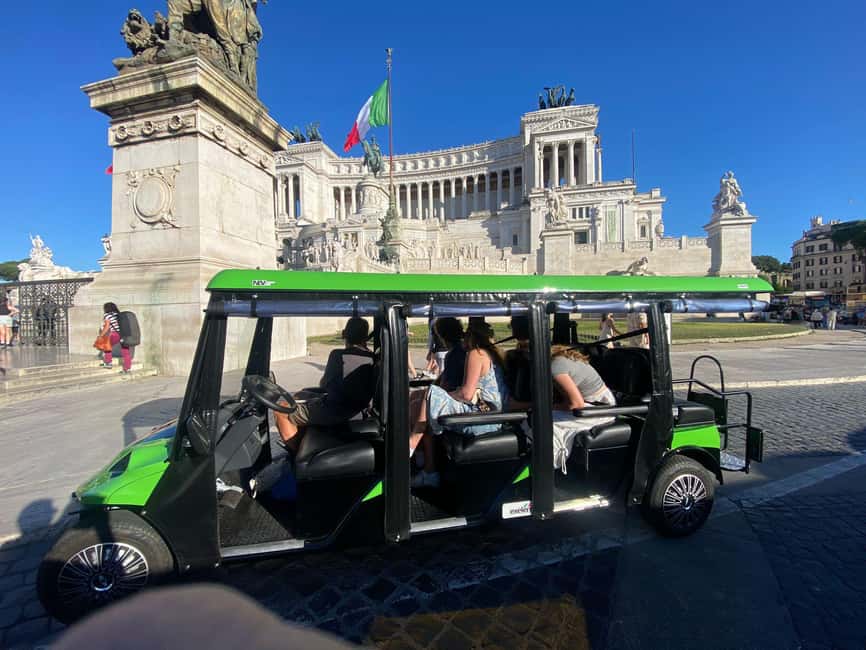 image n.9 of Rome: Golf Cart Tour with Artisanal Gelato Tasting activity in Rome, uploaded by supplier
