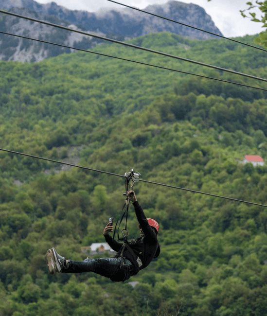 image n.7 of Theth’s new Zipline, the first of its kind in the area activity in Theth, uploaded by supplier