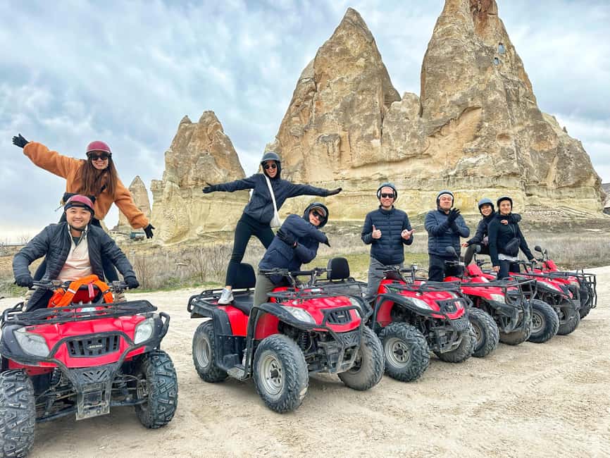 Image N°3 de Excursion en quad au coucher du soleil en Cappadoce activité à Göreme, publiée par le prestataire
