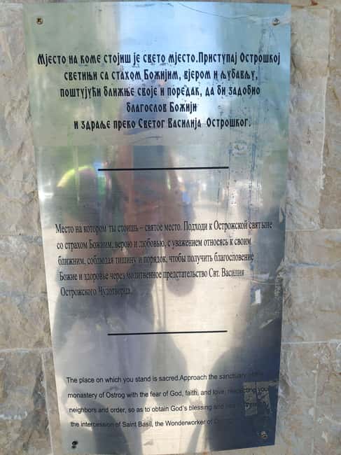 изображение номер 5 мероприятия Из Подгорицы: экскурсия в монастырь Острог с трансфером в городе Никшич, загруженное организатором