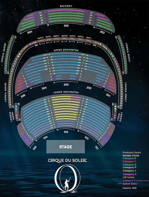 image n.13 of Las Vegas: “O” by Cirque du Soleil at Bellagio activity in Las Vegas, uploaded by supplier