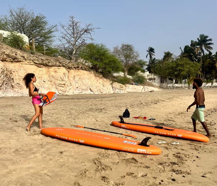 imagem n.6 de SUP Tarrafal: Aula e passeio de stand up paddle atividade em Tarrafal, carregada pelo fornecedor