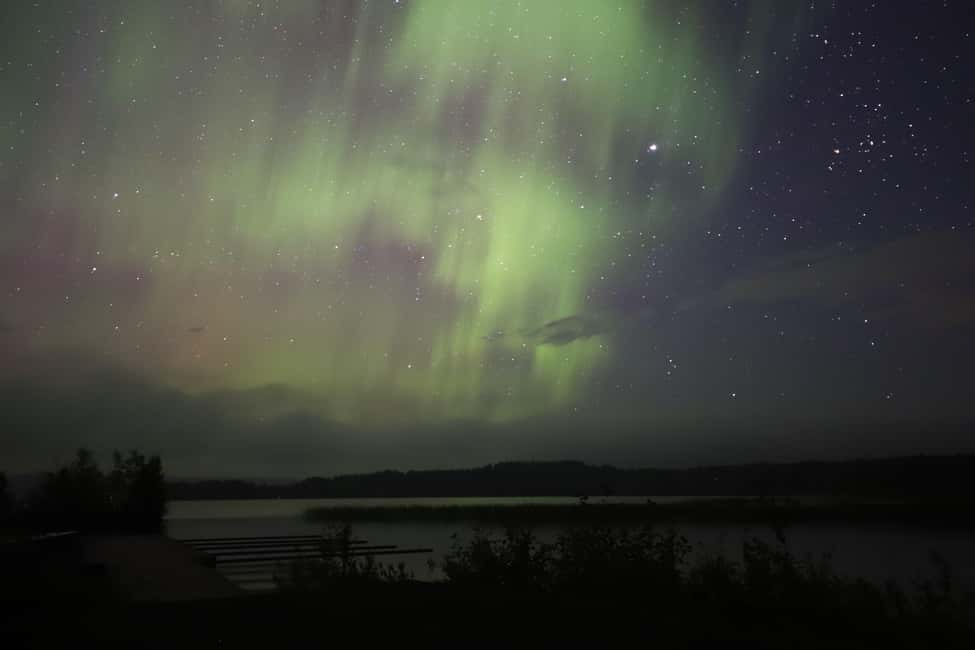 bild nr.7 av Rovaniemi: Aurora jakttur med fotografering med Van aktivitet i Rovaniemi, uppladdad av arrangören