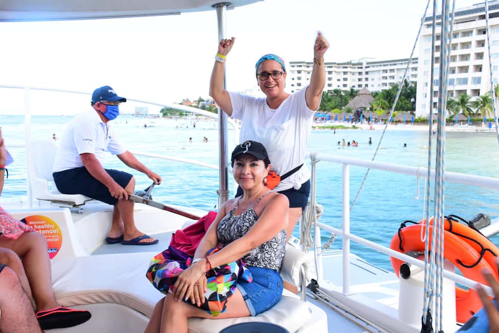 Image N°13 de Catamaran illimité pour Isla Mujeres depuis Playa del carmen activité à Quintana Roo, publiée par le prestataire