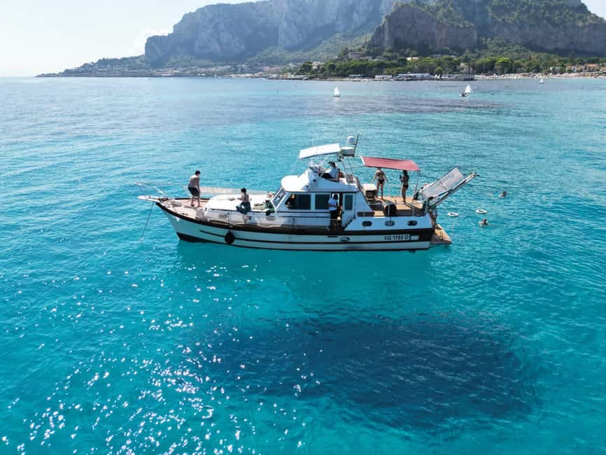 image n.1 of Palermo: Boat Tour With Aperitif Snorkeling And Cave Tour activity in Sicily, uploaded by supplier