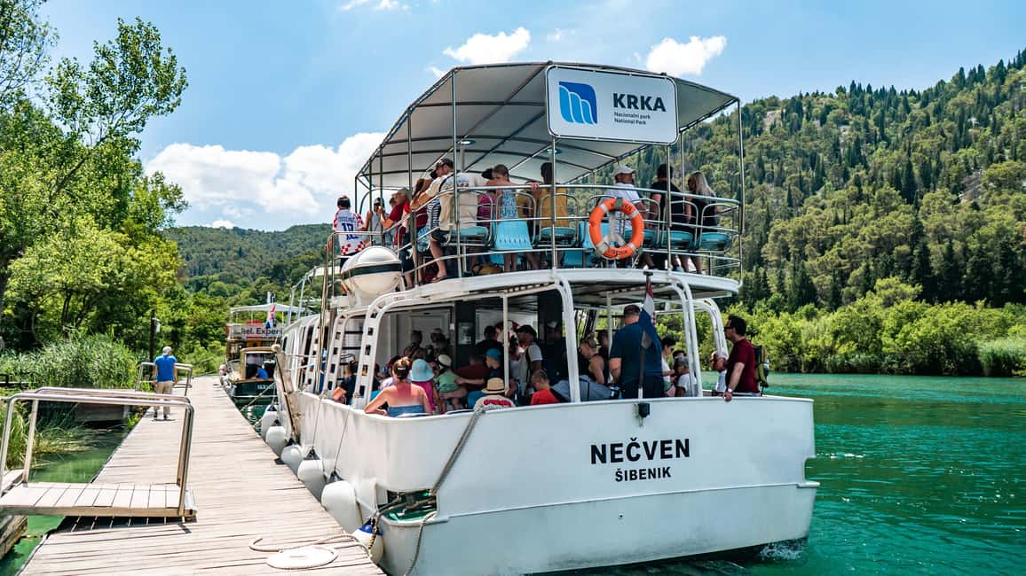 afbeelding n.16 van Split: Dagtrip Nationaal Park Krka met boottocht & zwemmen activiteit in Dalmatië, geüpload door aanbieder