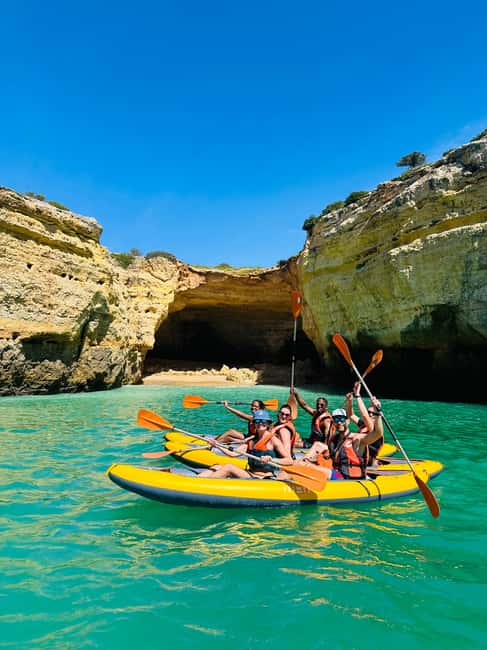 image n.10 of Benagil: Guided Kayak Tour inside caves and Praia da Marinha activity in Caramujeira, uploaded by supplier