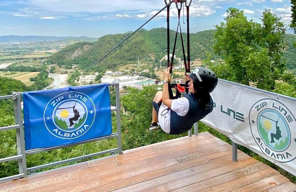 image n.1 of From Tirana: Petrela Zipline Adventure with Transport activity in Petrela, uploaded by supplier