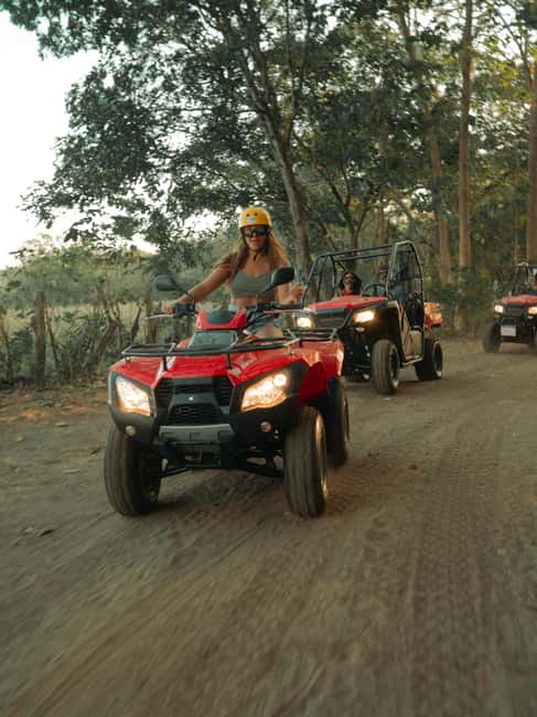 Image N°1 de Visite guidée en quad ou en buggy depuis Tamarindo ou Conchal activité à Santa Cruz, Costa Rica, publiée par le prestataire