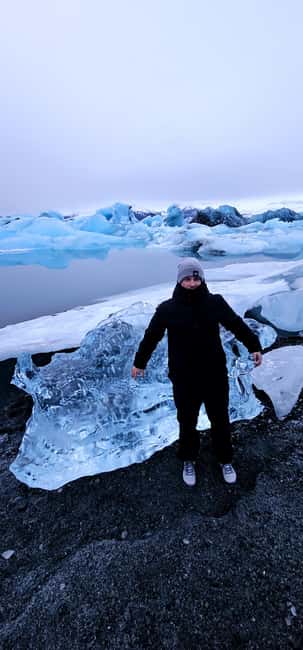 bild nr.5 av Diamond Beach & Jökulsárlón Glacier Exklusiv dagstur aktivitet i Norðurland eystra (Nordöstra regionen), uppladdad av arrangören