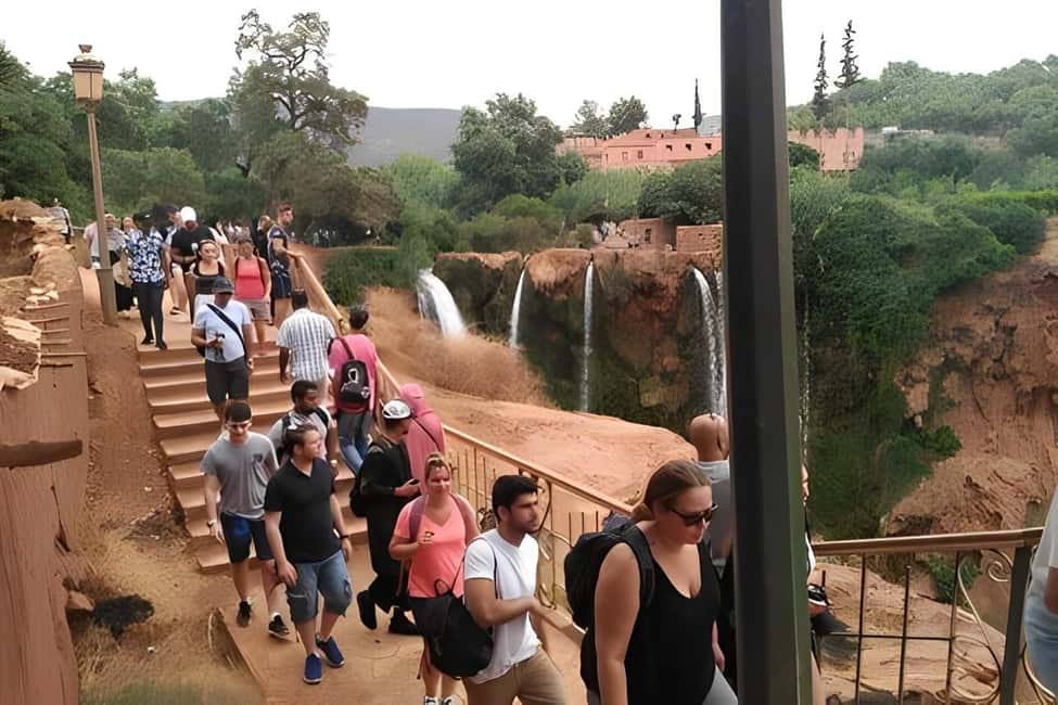 Image N°4 de Au départ de Marrakech : Visite jounée des cascades d'Ouzoud activité à Béni Mellal-Khénifra, publiée par le prestataire