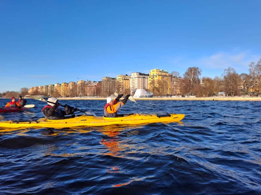 image n.9 of Stockholm: Winter Kayaking Tour through the City Centre activity in Stockholm, uploaded by supplier
