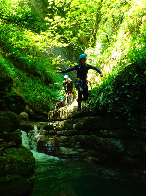 image n.10 of Talloires: Guided Canyoning Experience in Angon Canyon activity in Annecy, uploaded by supplier