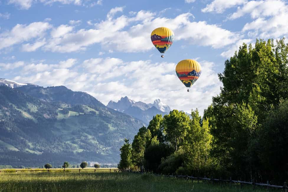 image n.2 of Teton Village: Grand Tetons Sunrise Hot Air Balloon Tour activity in Wyoming, uploaded by supplier