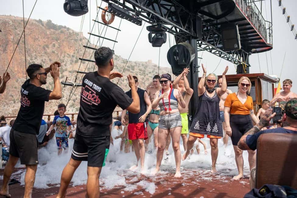 image n.13 of Alanya: Pirate Ship Cruise with Food and Swimming Stops activity in Alanya, uploaded by supplier