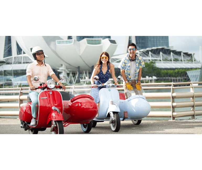 image n.6 of Singapore: Kampong Glam & Civic District Vespa Sidecar Ride activity in Singapore, uploaded by supplier