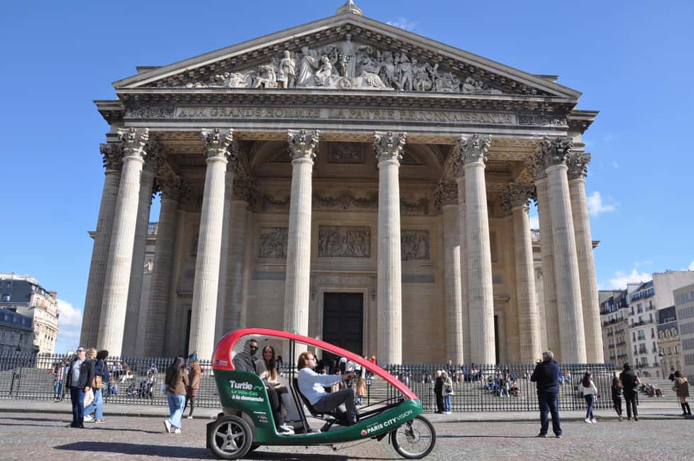 imagem n.7 de O melhor de Paris em tour particular de riquixá com guia de áudio atividade em Paris, carregada pelo fornecedor