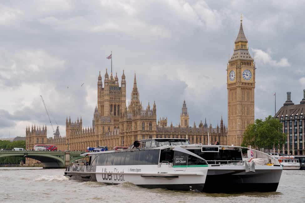 Image N°3 de Londres : Uber Boat par Thames Clippers Billet de rivière simple activité à Londres, publiée par le prestataire