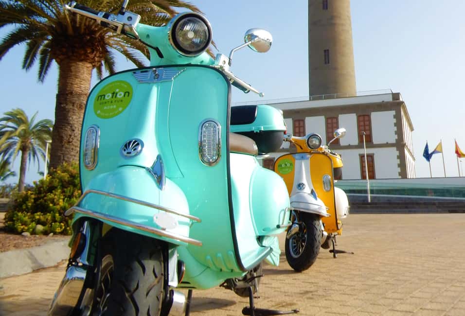 imagen n.º 7 de Maspalomas y Las Palmas: alquiler de scooters eléctricos de época actividad en Las Palmas de Gran Canaria, subida por el proveedor