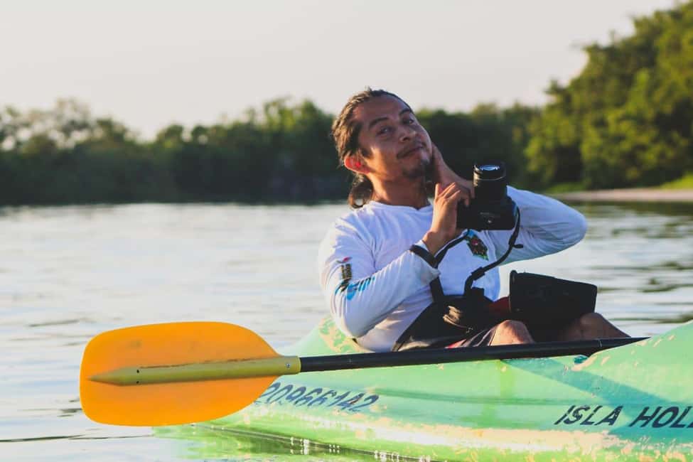 Image N°7 de Holbox : Visite guidée en kayak au lever/coucher du soleil dans la réserve de mangroves activité à Holbox, publiée par le prestataire