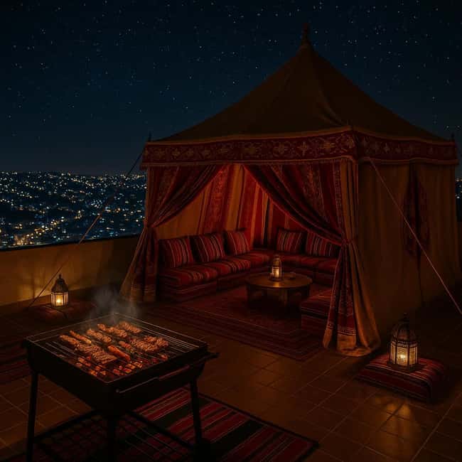 image n.1 of Amman: Bedouin Barbecue Night with City Views activity in Amman, uploaded by supplier